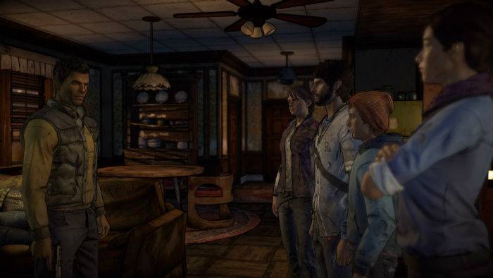 the walking dead new frontier david javi group