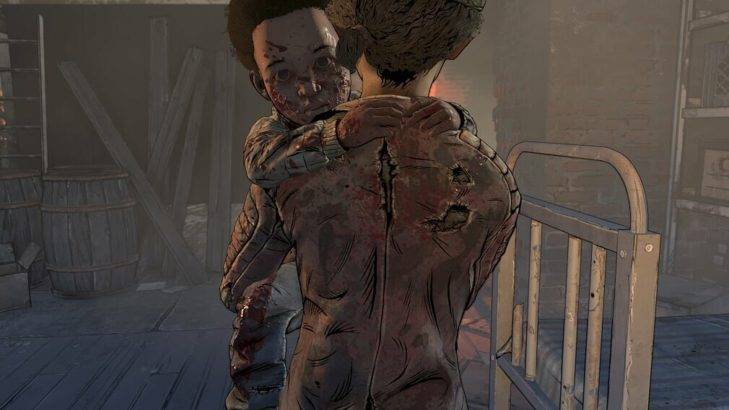 the walking dead mccarroll ranch aj clem