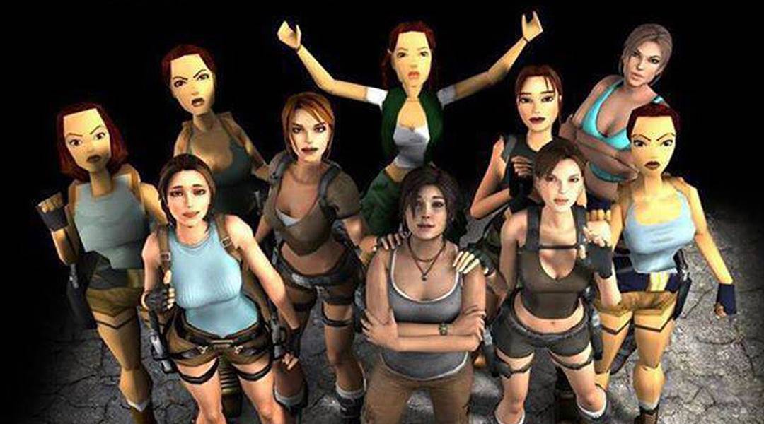 Lara Croft Over The Years Tomb Raider | Tomb Raider: Lara Croft