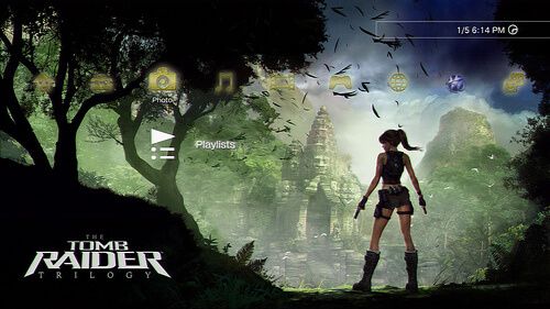 Tomb Raider Trilogy Static Theme