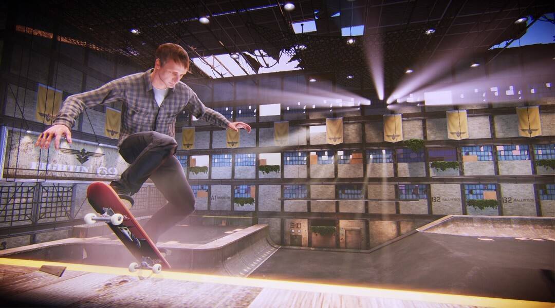 Tony Hawk's Pro Skater 5 Finally Coming to Last-Gen - Tony Hawk in warehouse