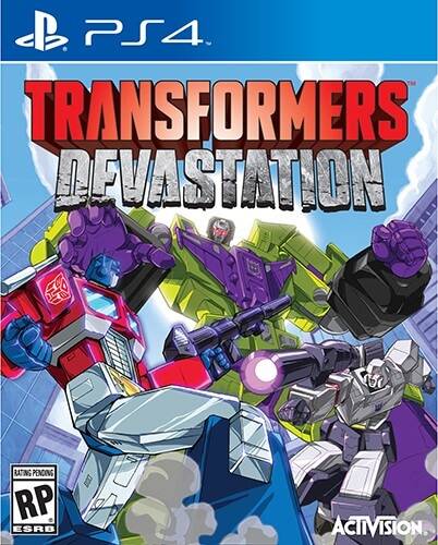 Cell Shaded Brawler 'Transformers: Devastation' Leaked - Box art