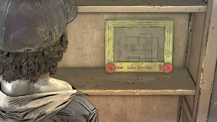 the walking dead epsiode 3 sketch toy