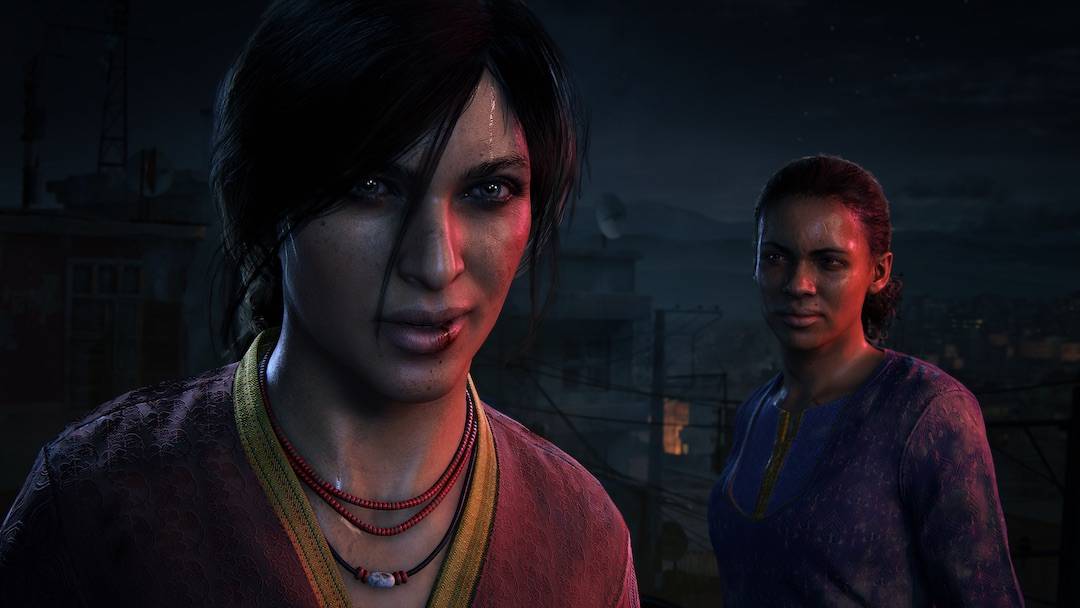 uncharted the lost legacy chloe nadine rooftop naughtydog
