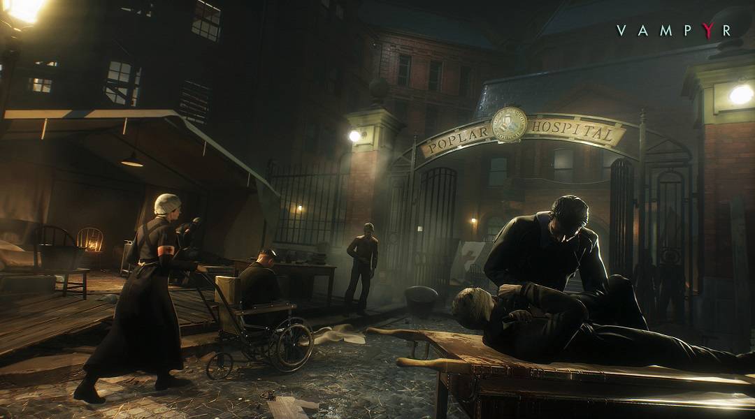 Vampyr Debuts Bloody E3 2017 Trailer - London 1918 Vampyr screenshot