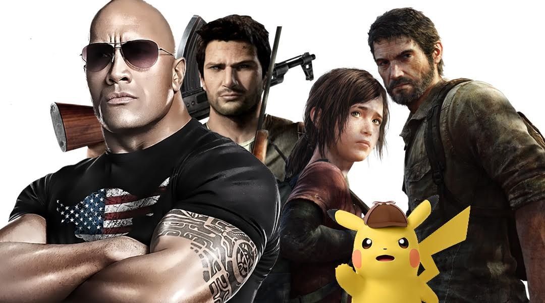 The Future of Video Game Movies - The Rock, Nathan Drake, Ellie, Joel, Detective Pikachu
