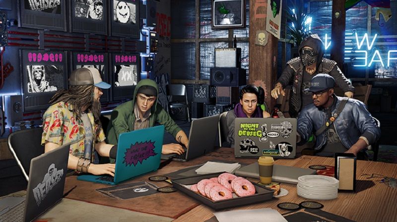 Watch Dogs 2 DedSec Meeting
