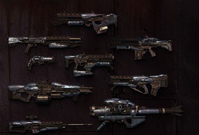 Destiny - Prison of Elders weapons