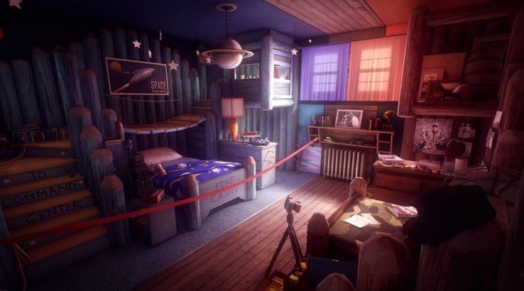 What Remains of Edith Finch Review - Calvin and Sam's room