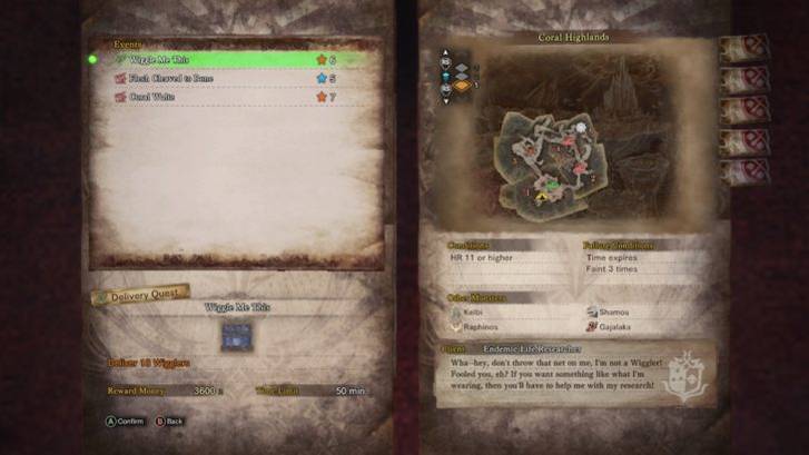 wiggle me this quest board