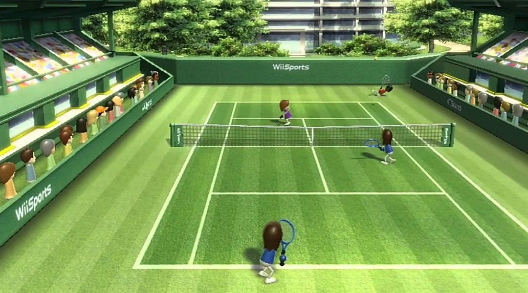 Best Nintendo Launch Games Ever - Wii Sports tennis