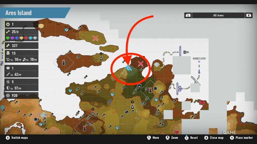 ARES island sonic frontiers m038 puzzle location