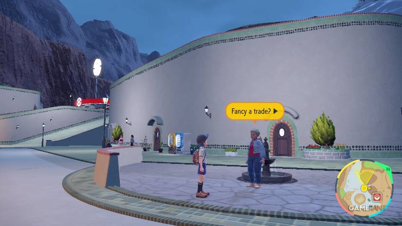 fancy a trade npc zapapico pokemon scarlet violet