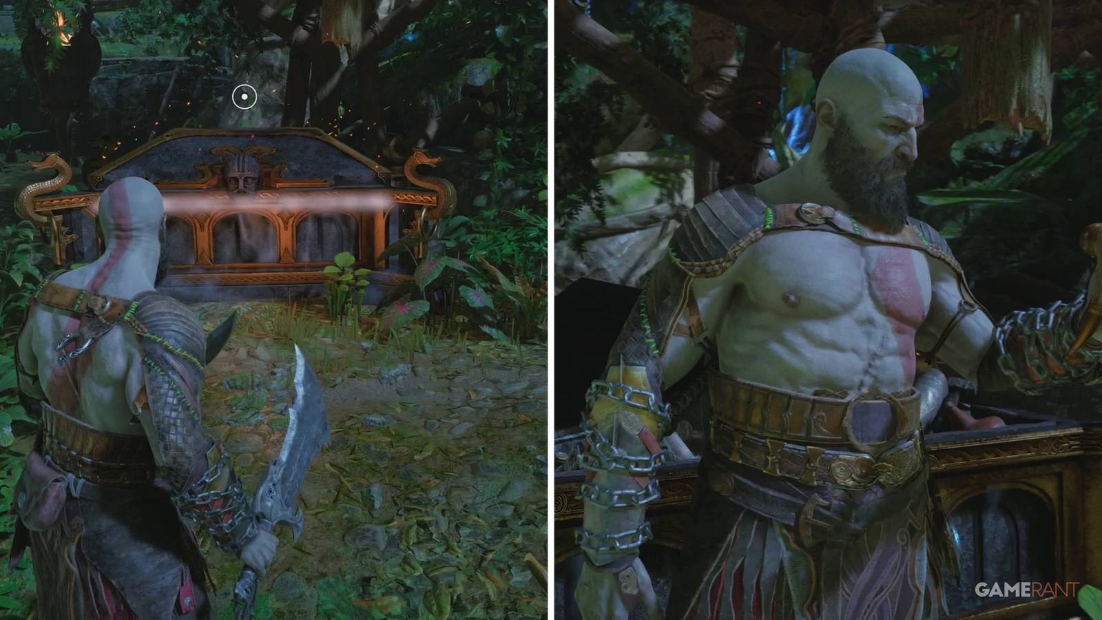 God of War Ragnarok: The Abandoned Village Nornir Chest Guide (Vanaheim)