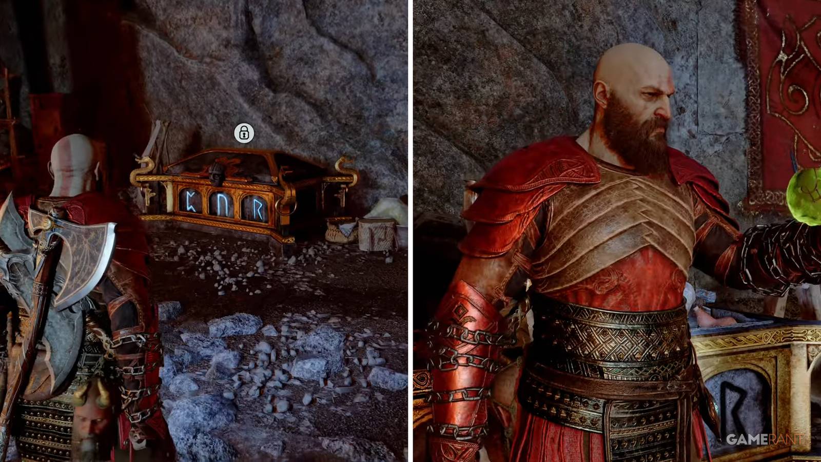 God of War Ragnarok: Raider Hideout Nornir Chest Guide (Midgard)