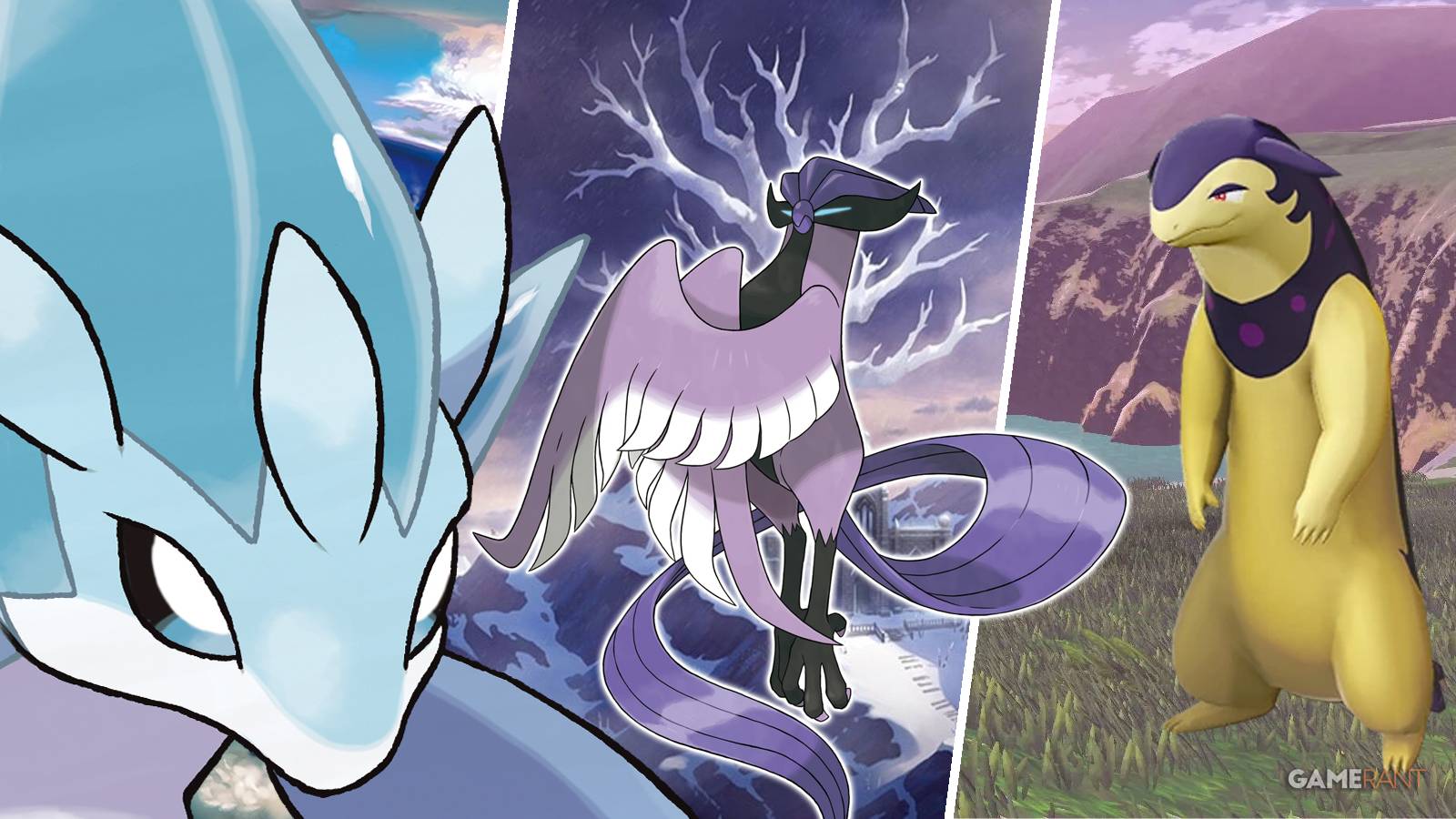 Alolan Sandslash, Galarian Articuno, and Hisuian Typhlosion