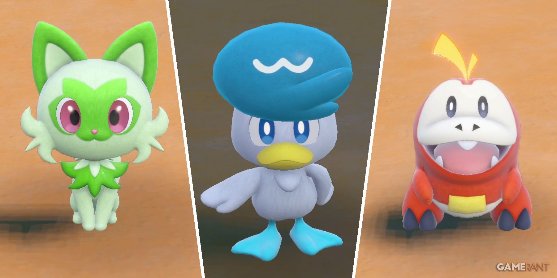 Pokemon Scarlet & Violet: How to Get All Three Starters (Sprigatito, Fuecoco & Quaxly)