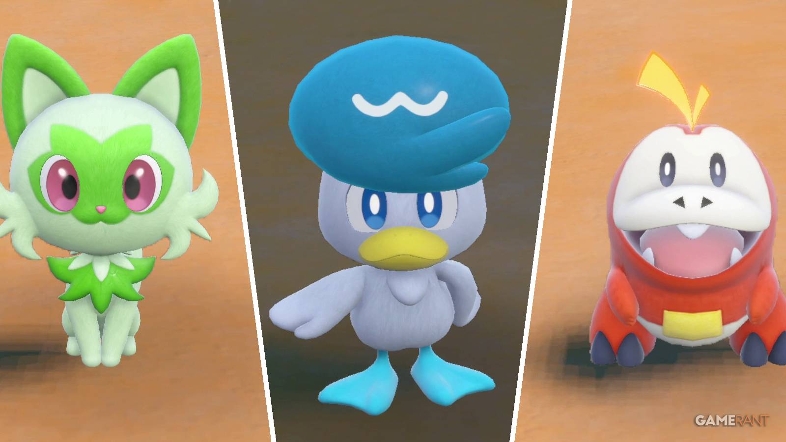 Pokemon Scarlet & Violet: How to Get All Three Starters (Sprigatito, Fuecoco & Quaxly)