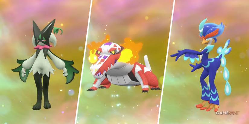 Pokemon Scarlet & Violet: What do the Starter Evolutions Look Like?