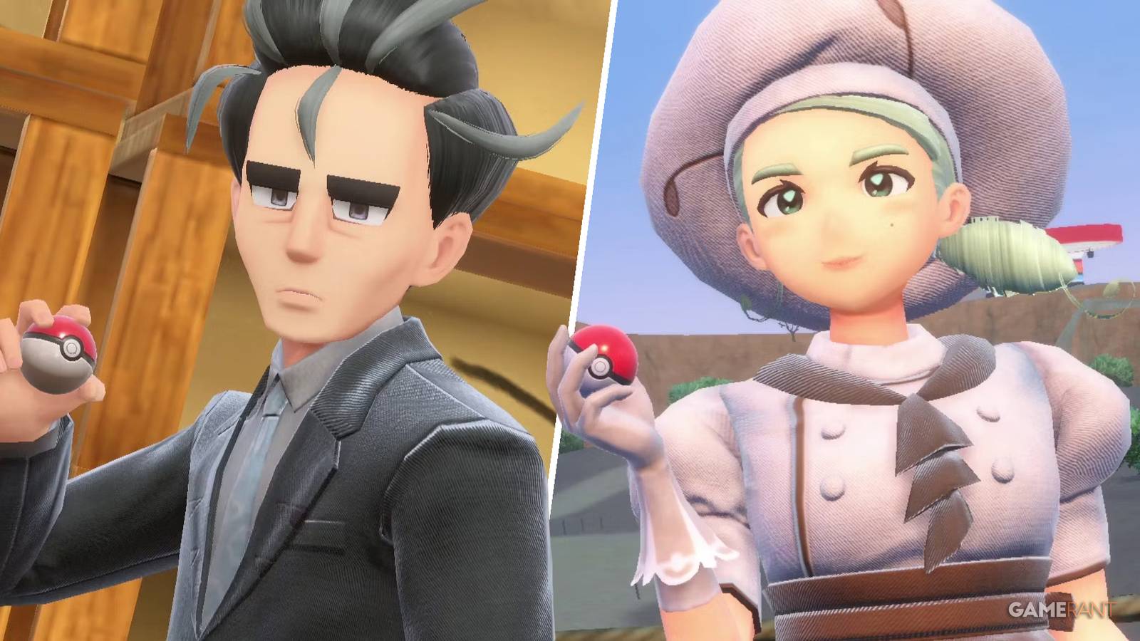 Larry and Katy from Pokemon Scarlet & Violet