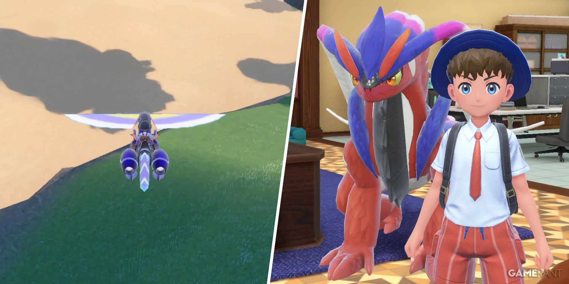 Pokémon Scarlet and Violet bug turns Koraidon and Miraidon into planes