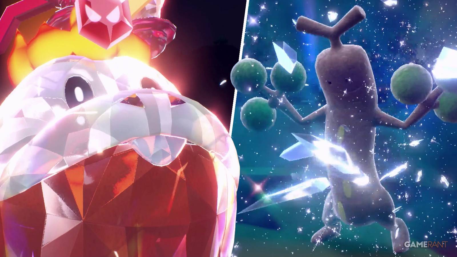 Tera Fuecoco and Tera Sudowoodo (Pokemon Scarlet & Violet)