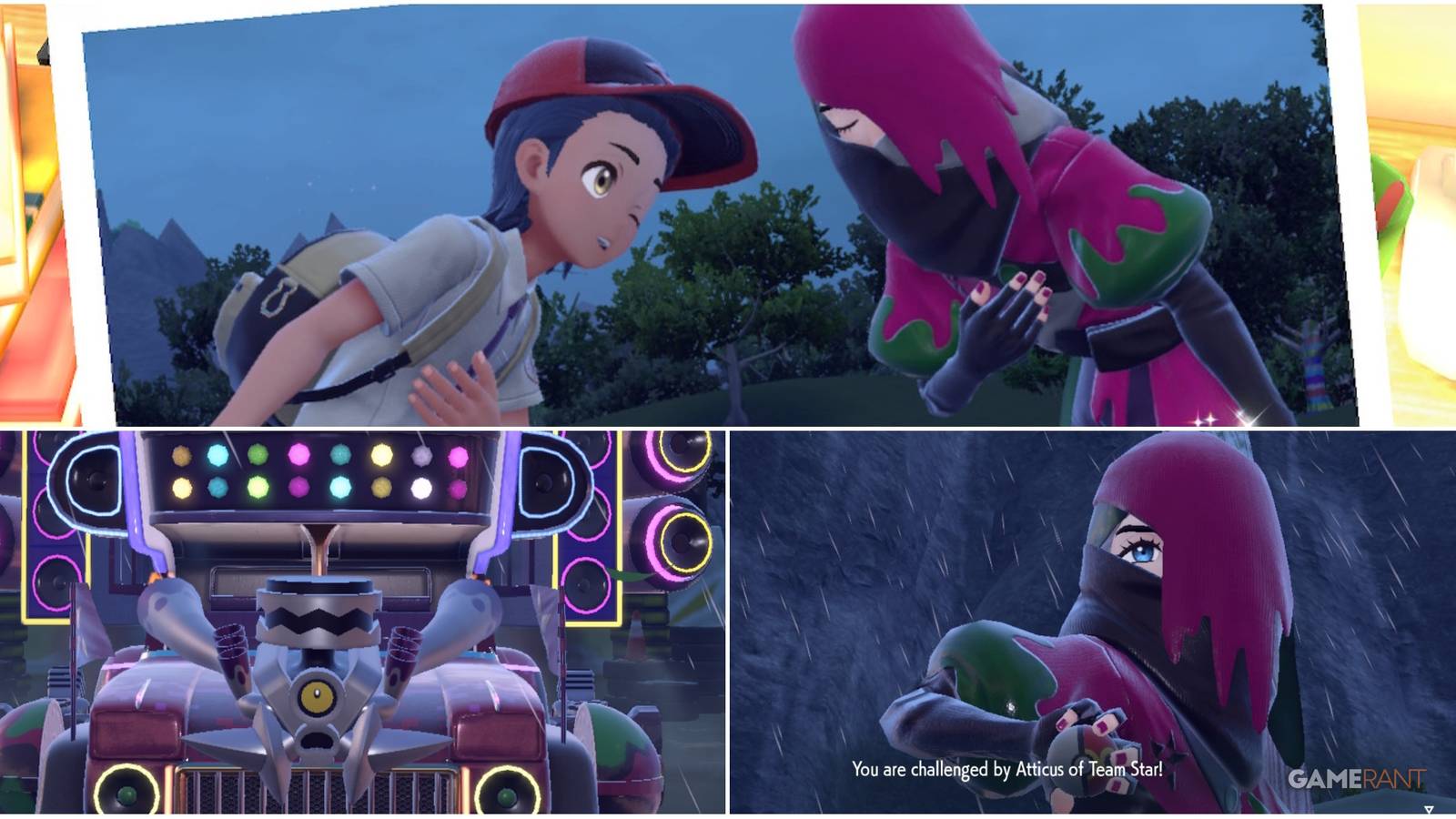 pokemon scarlet violet atticus team star poison crew