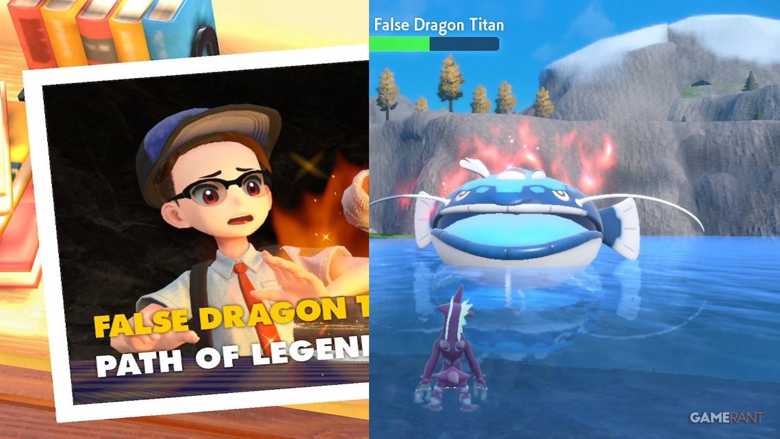 Pokemon Scarlet Violet-False Dragon Titan Custom Thumbnail 