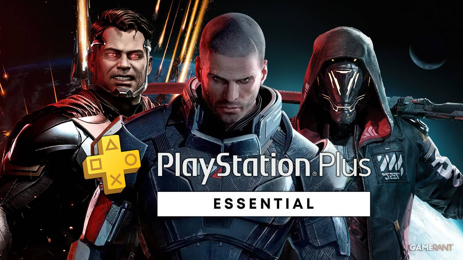 best-games-for-free-on-ps-plus-essential-2022-mass-effect-3-sheperd-ghostrunner-injustice-2-superman-gamerant