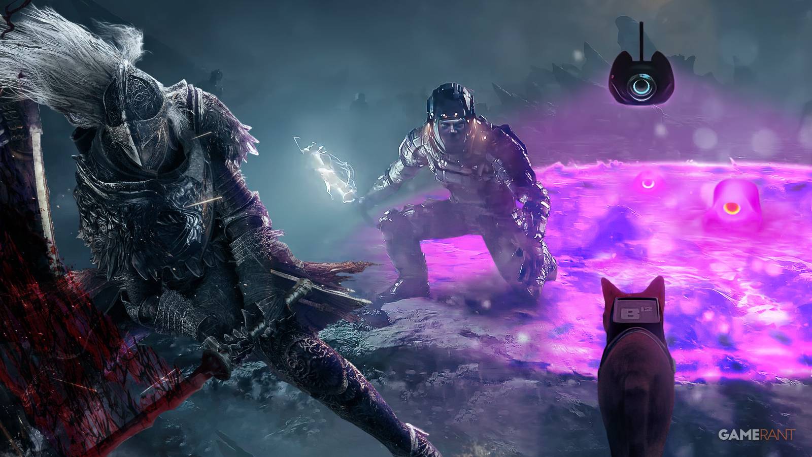 best-weapons-2022-elden-ring-rivers-blood-katana-stray-defluxor-callisto-protocol-stun-baton-gamerant