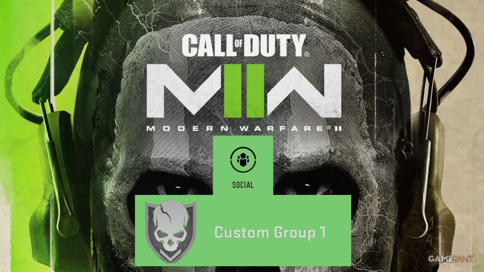 Call of Duty Modern Warfare 2 Groups