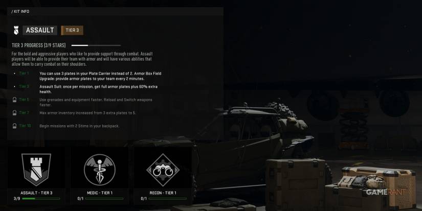 Call of Duty Modern Warfare 2 Tier Kits