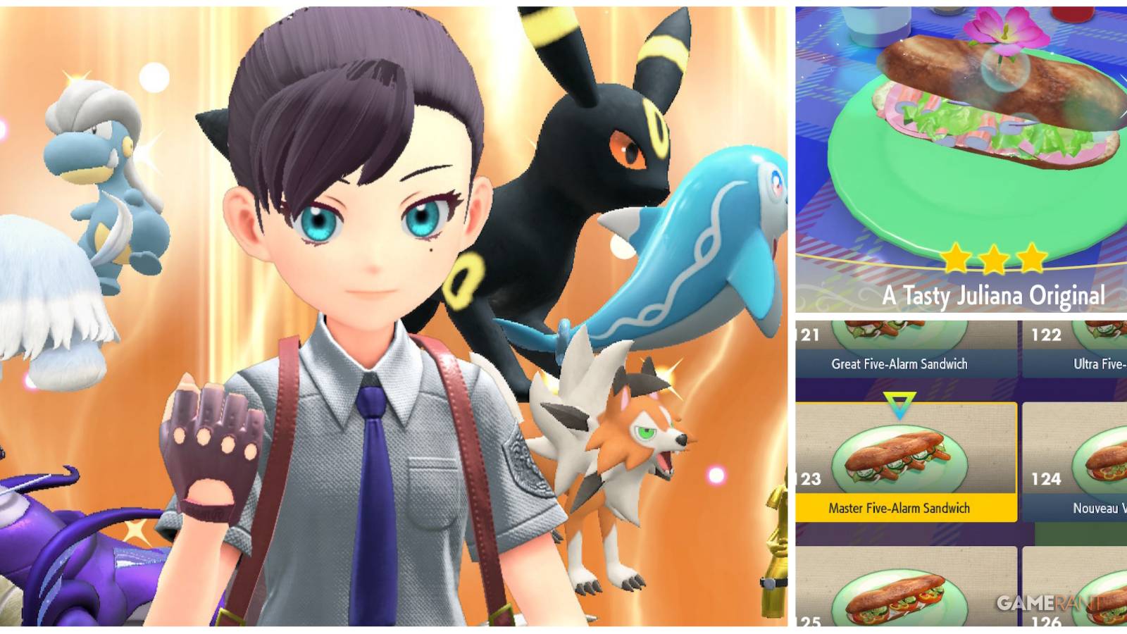 pokemon scarlet violet sandwich