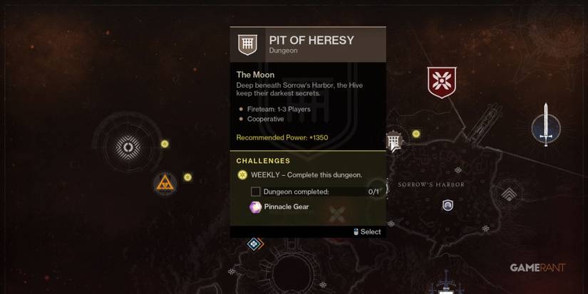 Destiny 2 Pit Of Heresy Dungeon On Weekly Rotation