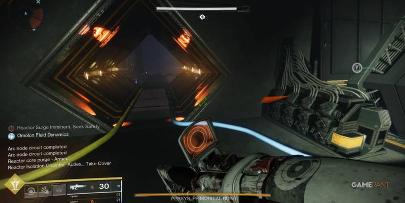 Destiny 2 Reactor Purge Imminent Alarm