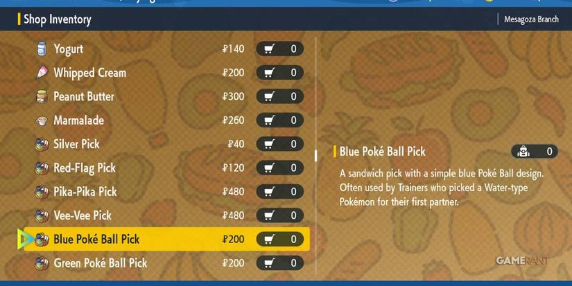 pokemon scarlet violet artisan bakery