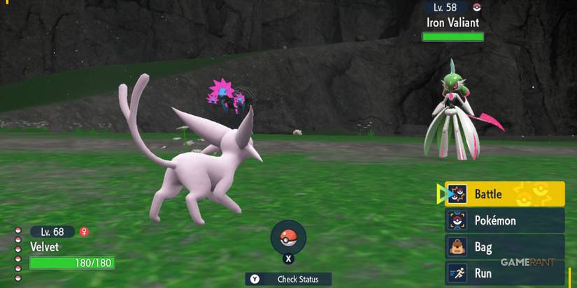 pokemon scarlet violet iron valiant espeon