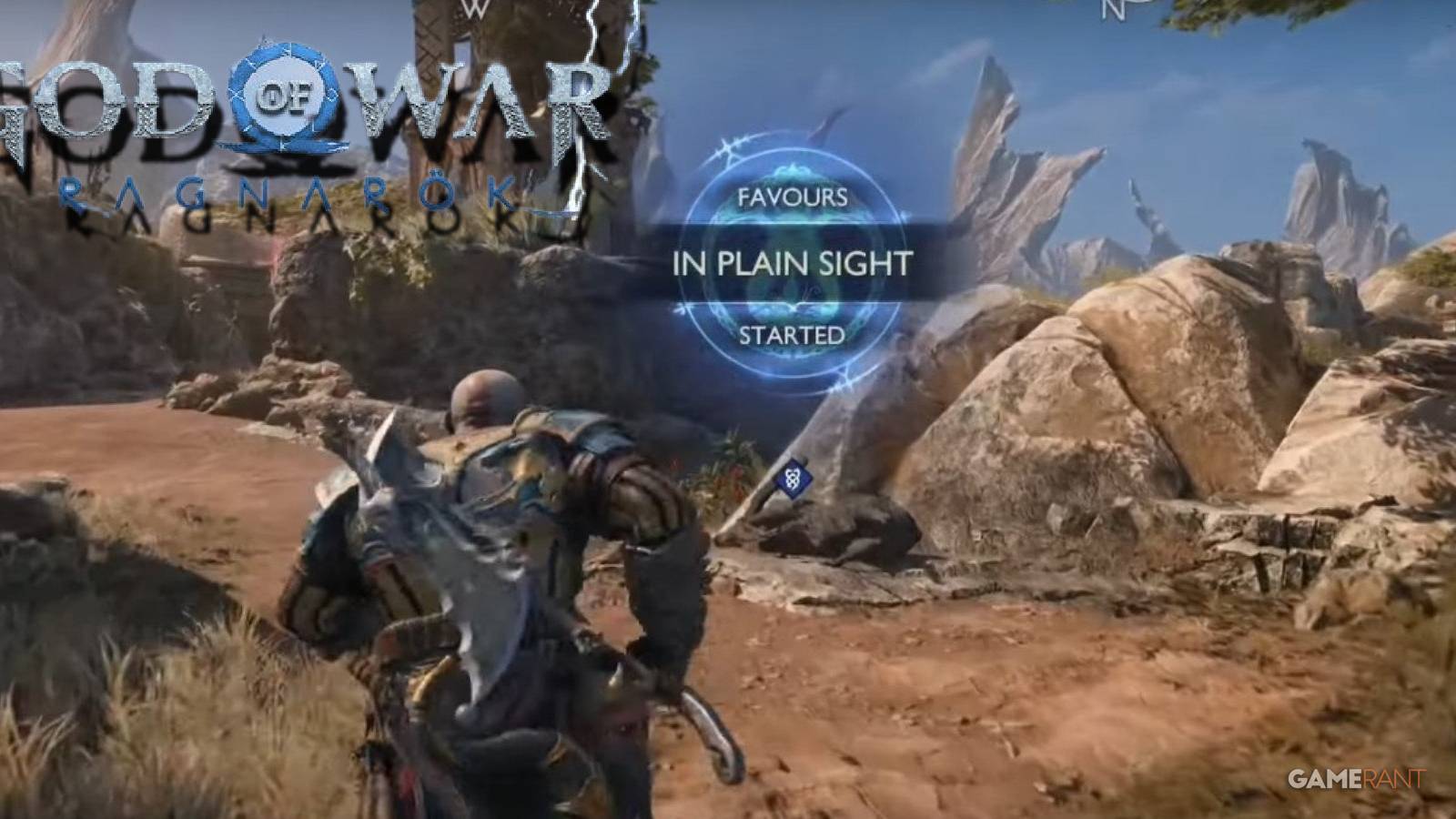 God of War Ragnarok In Plain Sight Quest