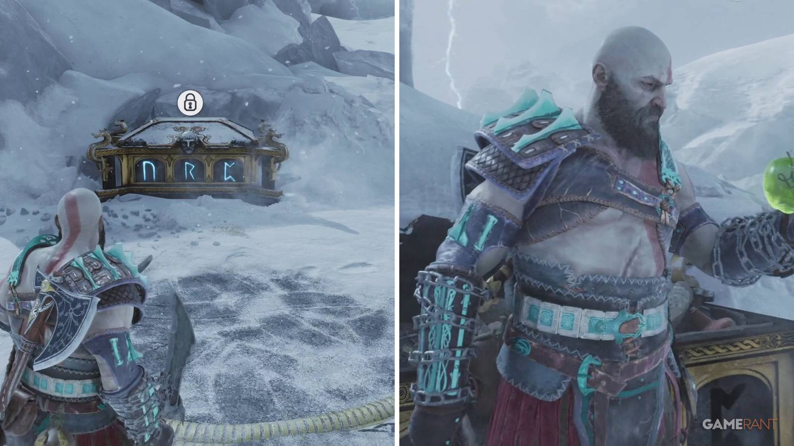 God of War Ragnarok: The Lost Treasury Nornir Chest Guide (Midgard)