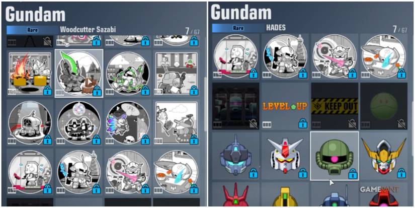 Gundam Evolution More Stamps
