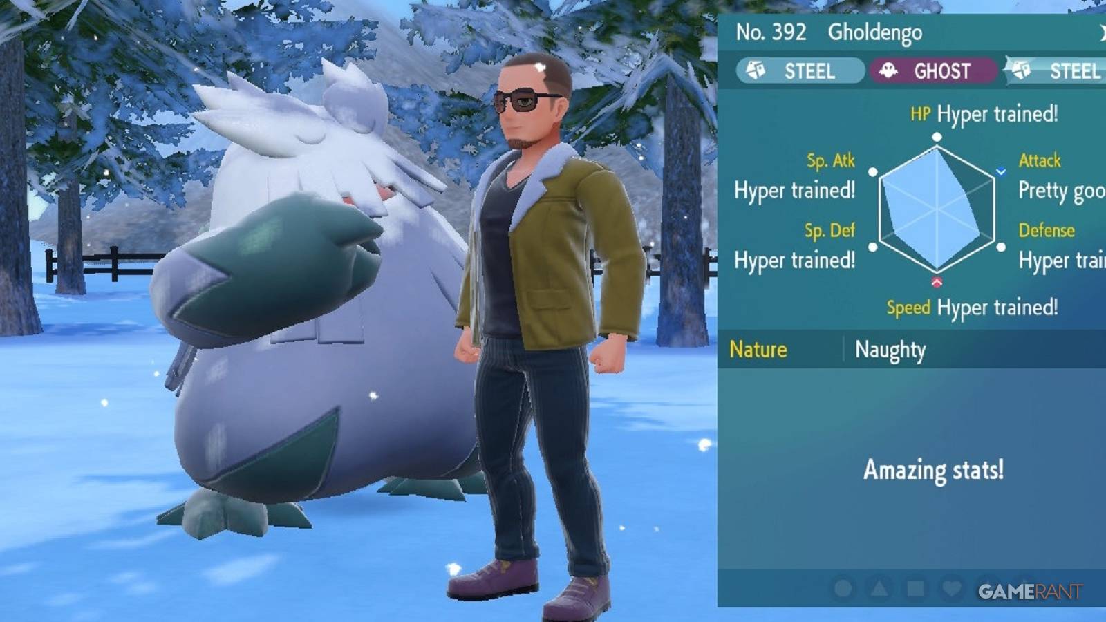 hyper training abomasnow pokemon scarlet violet