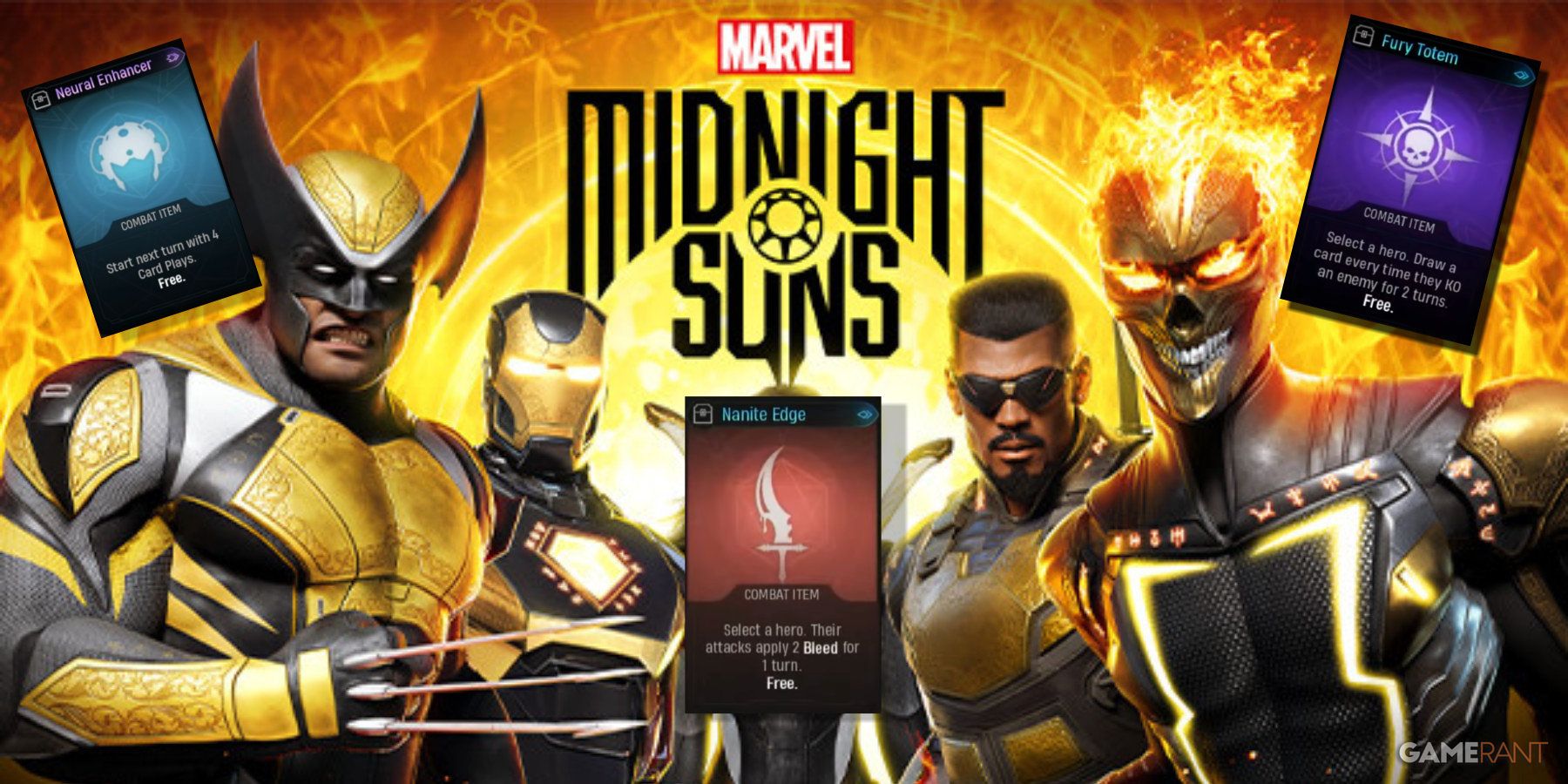 Marvel Midnight Suns Combat Items
