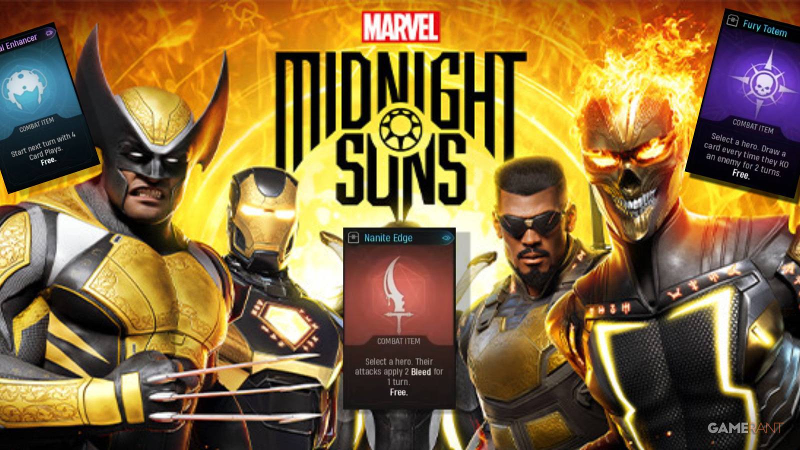 Marvel Midnight Suns Combat Items