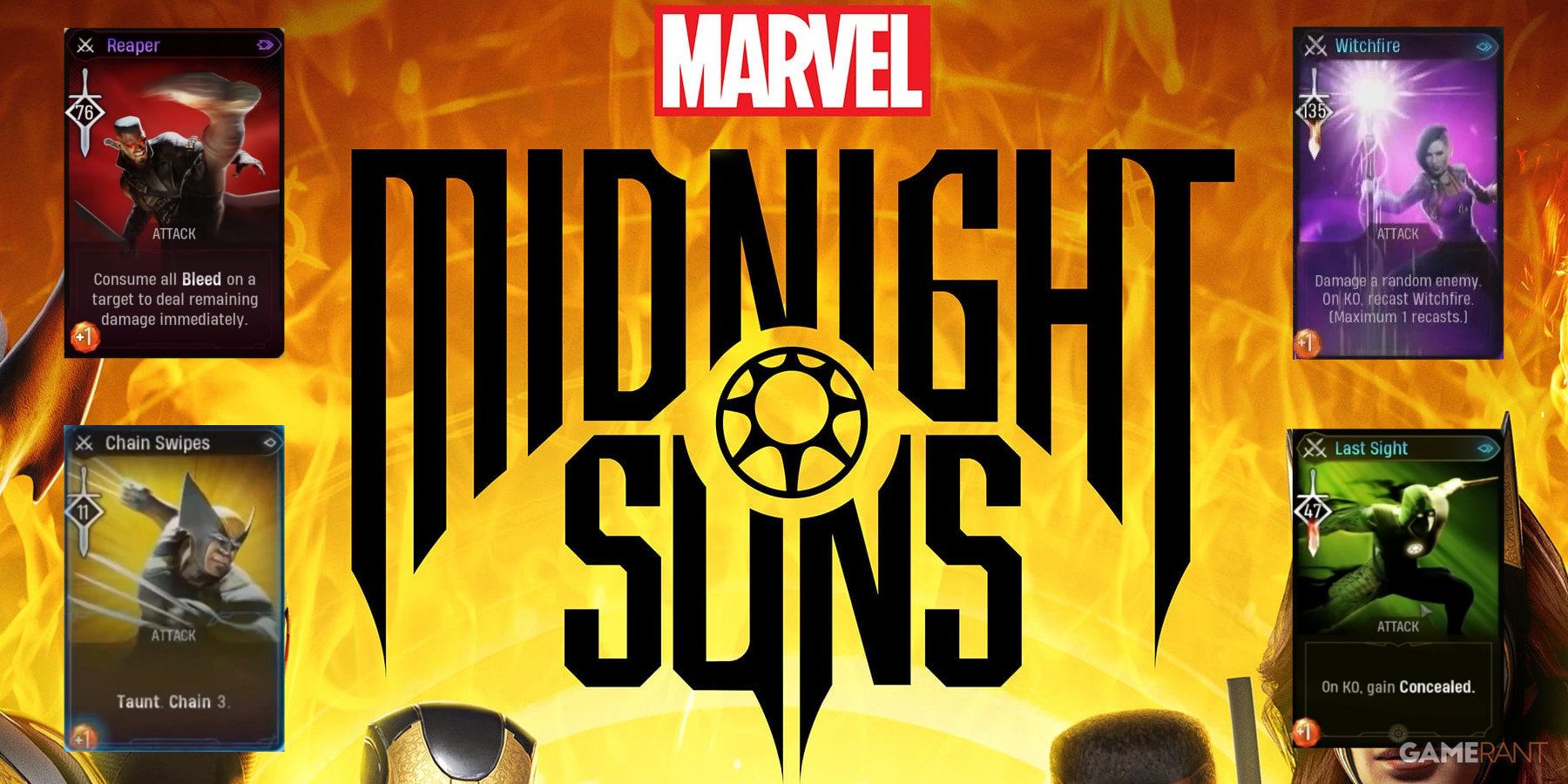 Marvel's Midnight Suns Best Attack Cards