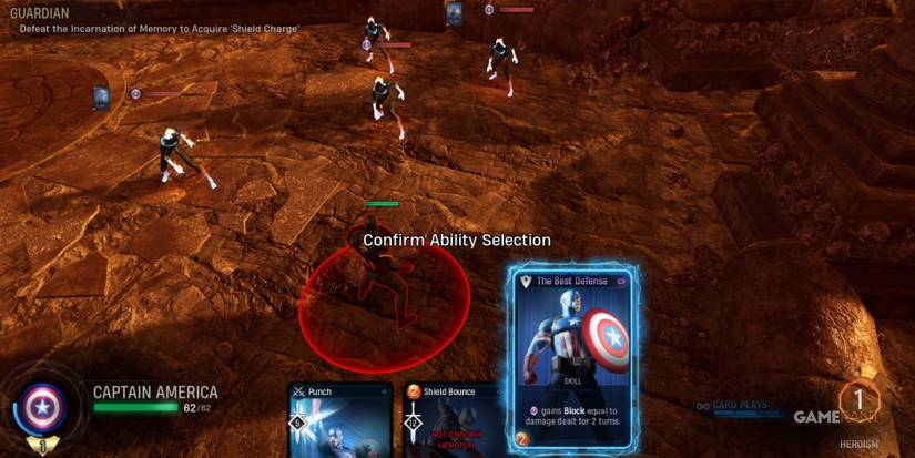 Marvel's Midnight Suns Captain America Challenge Guide Step 2