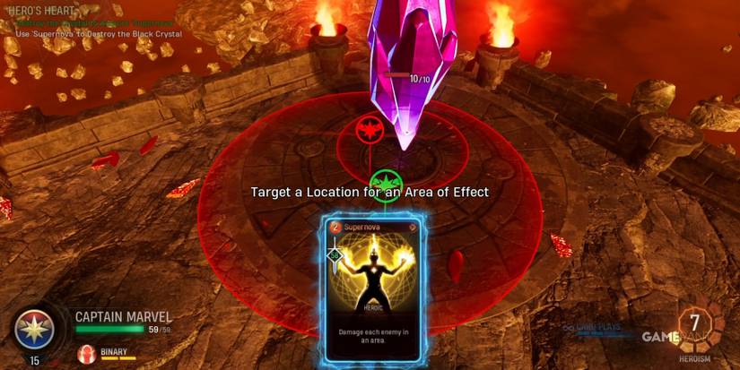 Marvel's Midnight Suns Captain Marvel Challenge Guide Step 11