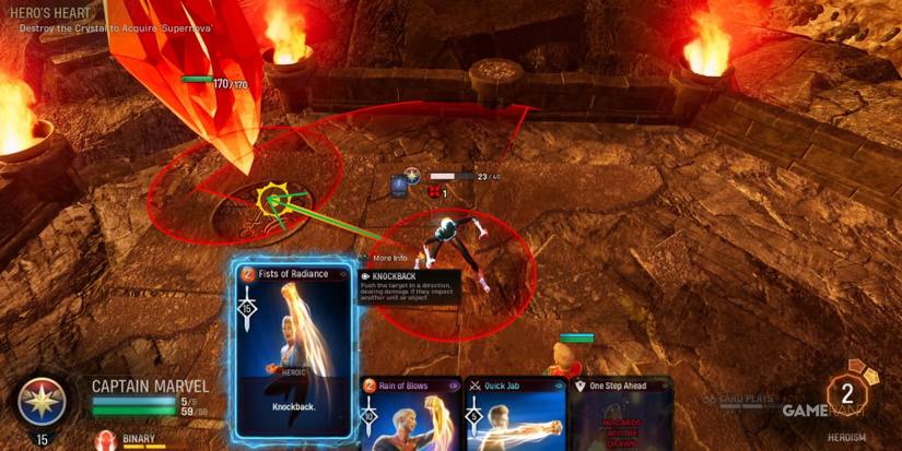 Marvel's Midnight Suns Captain Marvel Challenge Guide Step 3