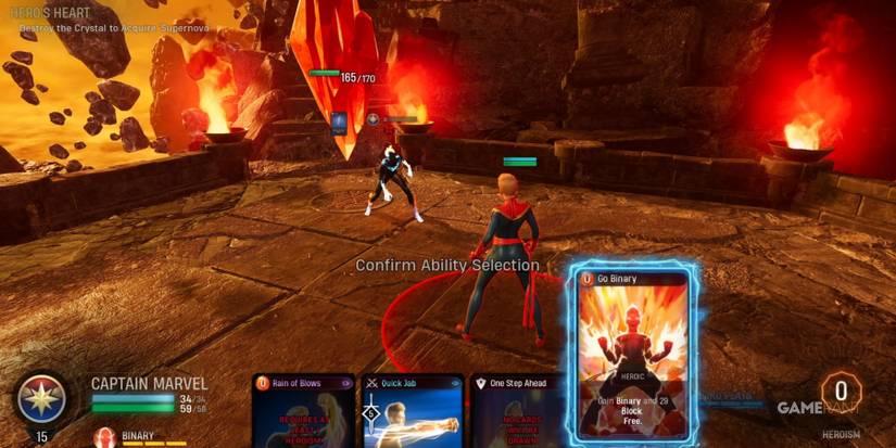 Marvel's Midnight Suns Captain Marvel Challenge Guide Step 4