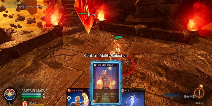 Marvel's Midnight Suns Captain Marvel Challenge Guide Step 6