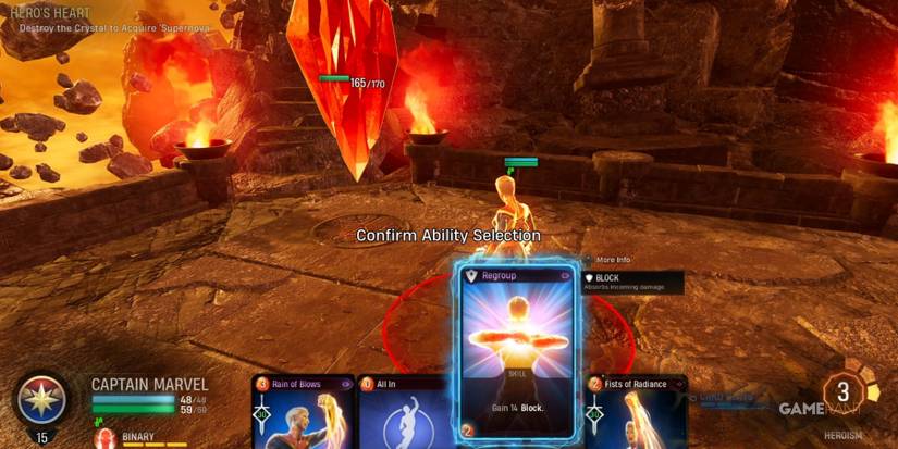 Marvel's Midnight Suns Captain Marvel Challenge Guide Step 7